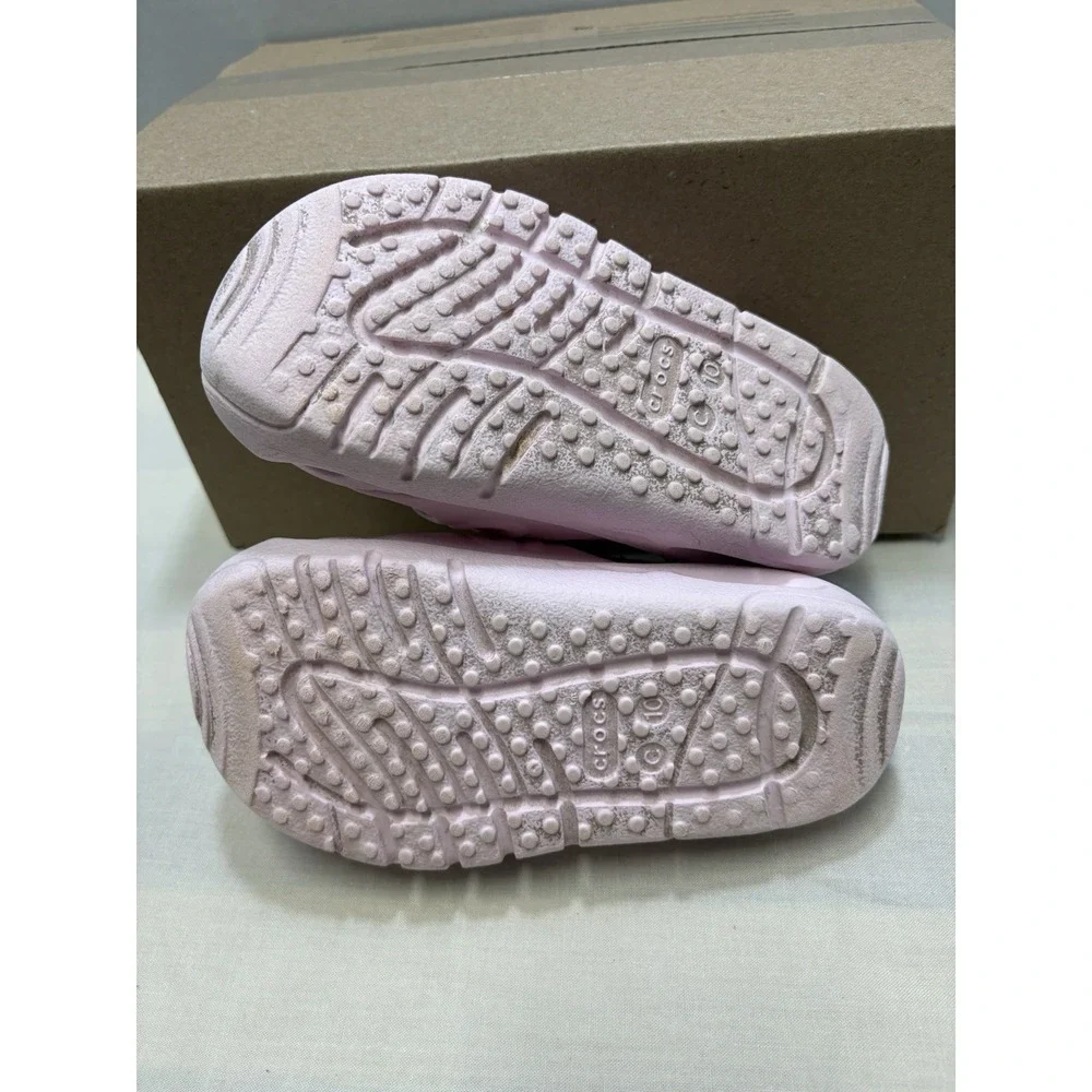 Crocs Little Kids Swiftwater Splash Sandals Shoes Dragonfruit Pink Size C 10